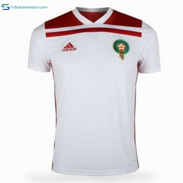Camiseta Marruecos 2ª 2018 Blanco